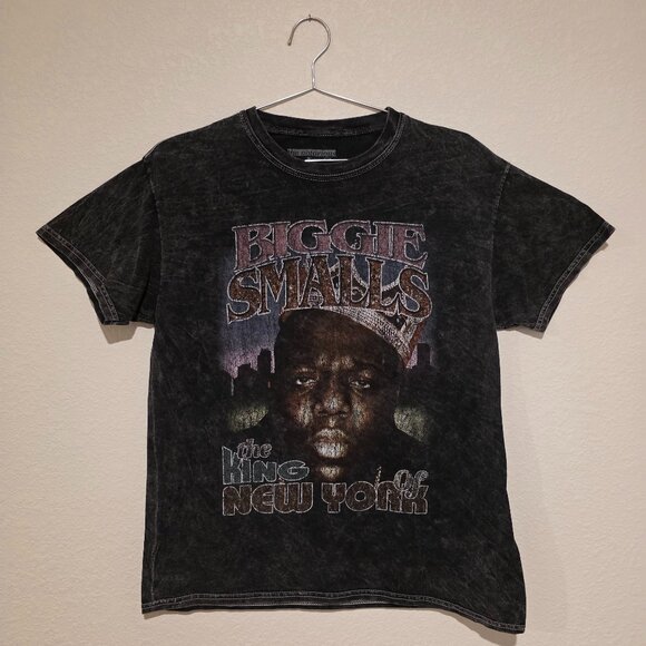 Vintage The Notorious BIG Biggie Smalls Tee Sz M - Picture 1 of 3